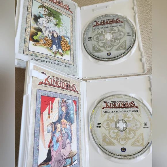 The Twelve Kingdoms Collection Vol 1-9 Anime Works DVD English Japan Dub